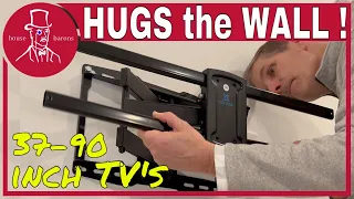 How to Install a Full Motion TV Wall Mount USX STAR 37-90 Inch TVs