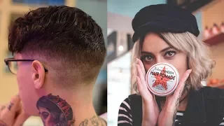 how to style skin fade with disconnected curls by toastie styles