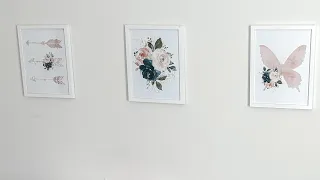 Egofine 11x14 Picture Frames Set of 4 Made of Solid Wood Covered by Plexiglass 5x7 and 8x10 with Ma
