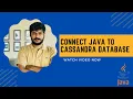 Connect Java to Cassandra Database
