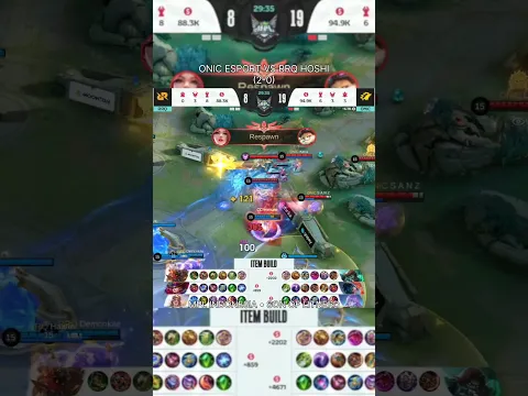 MPL ID S18 : ONIC ESPORT VS RRQ HOSHI (2-0)#MPLIDS18 #mlbbcreatorcamp #weownthis