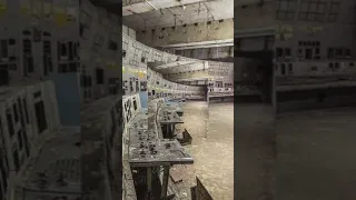 غرفه التحكم الخاصه في مفاعل تشرنوبل دندنها