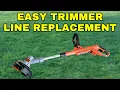 How to Rewind Black and Decker String Trimmer Line