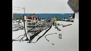 19 June 2025 Using the saw again, a smaller one