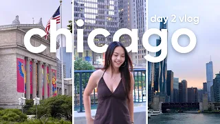 day 2 in chicago vlog - chinatown boat tour and more