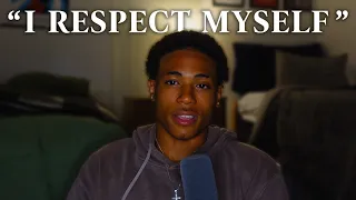 what respecting yourself actually looks like and why people hate it