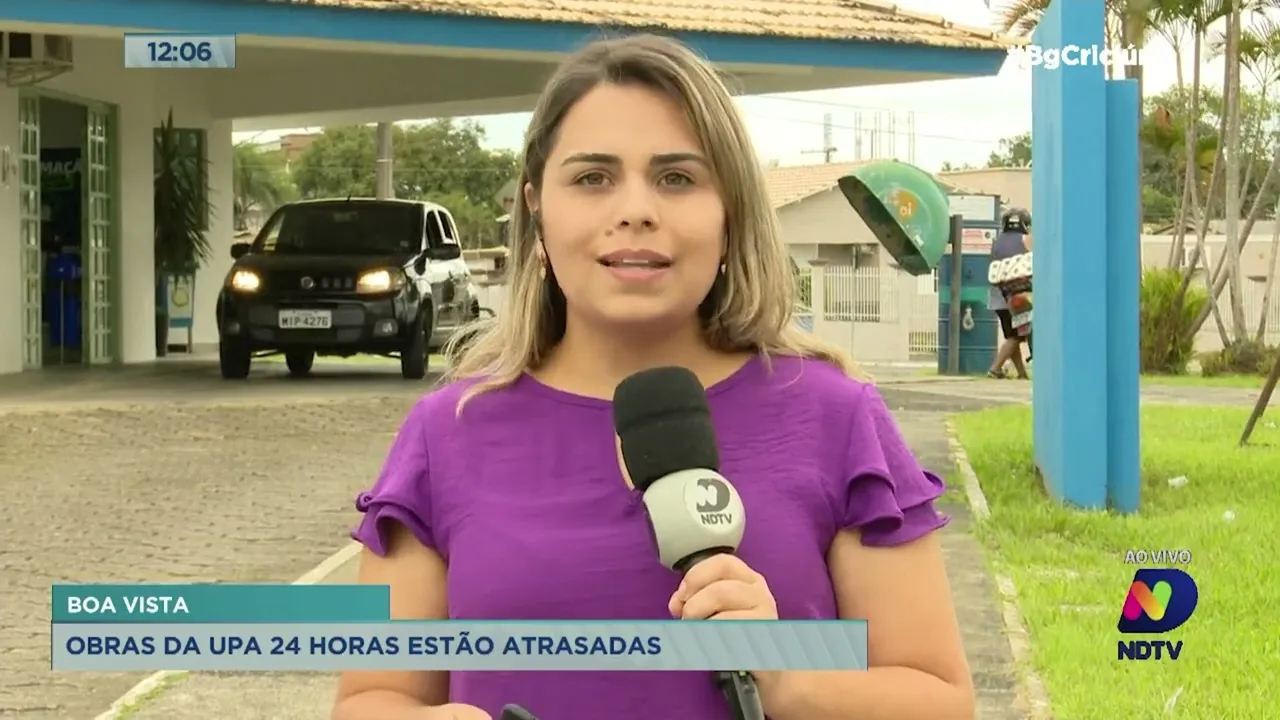 Obras da UPA 24h do bairro Boa Vista, em Criciúma, estão atrasadas