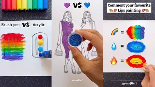 10 Most Viral Art Videos from PRANJITART 🎨🤩✨| Creative Painting Ideas 😱 #art #creativeart #painting 