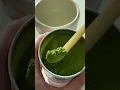 Download Lagu making a matcha latte at home 🍵