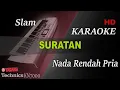 Download Lagu SLAM - SURATAN ( NADA RENDAH PRIA ) || KARAOKE