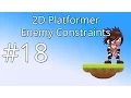 18 Unity 5 tutorial for beginners 2D Platformer - Enemy constraints