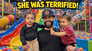 I Took My Twin Nieces To An Indoor Playground... One Was TERRIFIED 😱