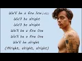 Harry Styles - Fine Line (Lyrics)