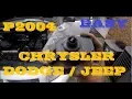 How to repair p2004 in Jeep almost for free in this case Dodge Caliber 2 4L