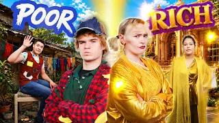 Rich vs Broke Siblings Clean The House In 10 Minutes!
