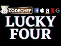 Lucky Four CodeChef Beginners Problems Python