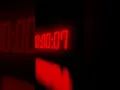Countdown digital clock timer using blender