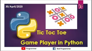 Python Tic Tac Toe Game Tutorial Multiplayer