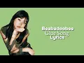 Glue Song - Beabadoobee (Lyrics)