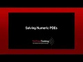 Solving PDEs with Symbolics and Numerics Part 2 Numeric Solutions