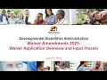 DDA-Operated Medicaid Waiver Amendments 2025 Waiver Application Overview and Input Process 25
