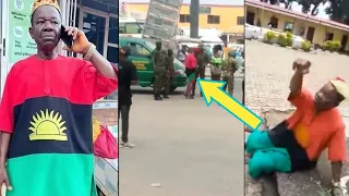 chinwetalu agu cried while explaining as ng army arrested him in onitsha for wearing biafra clothes