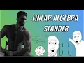 LINEAR ALGEBRA SLANDER