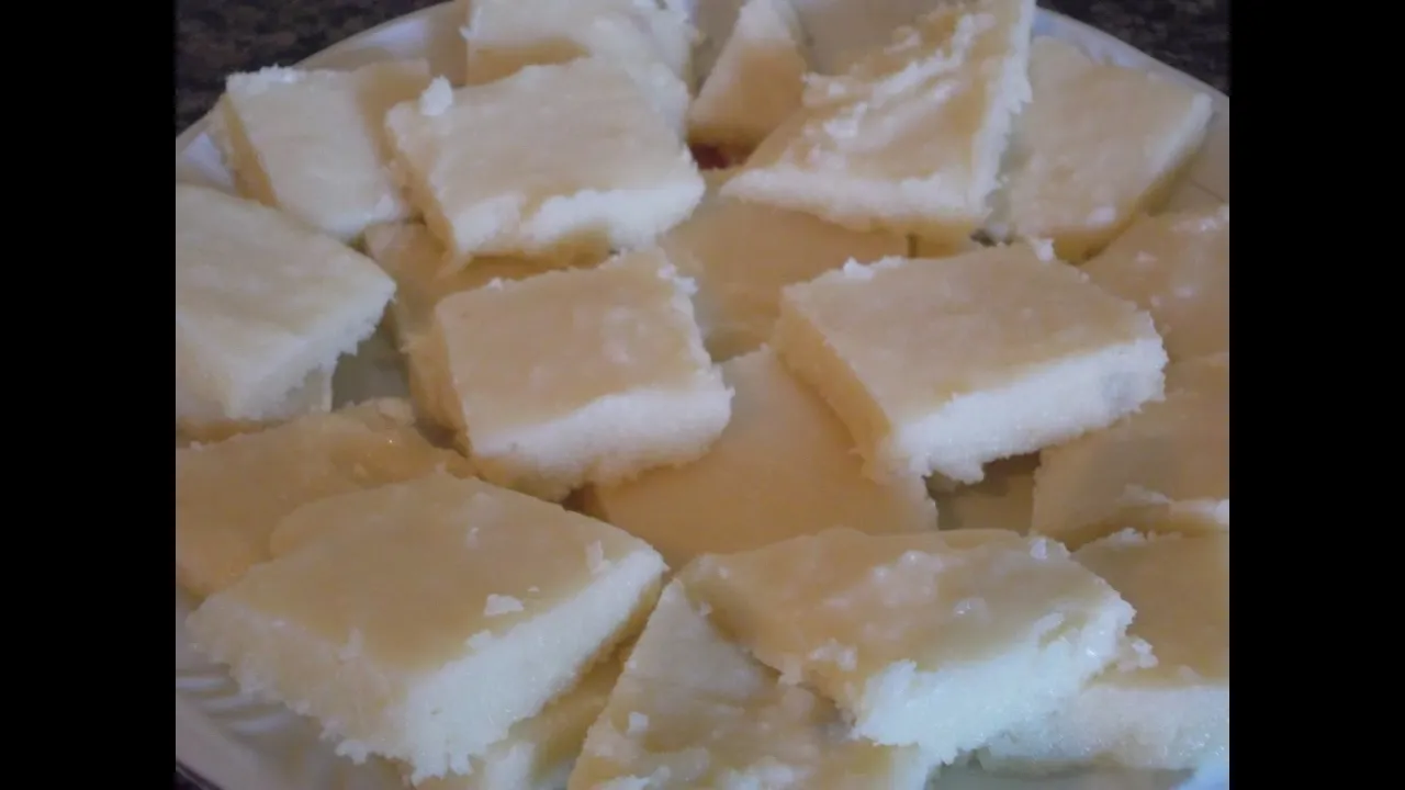 COCADA DE CORTE, SUPER FÁCIL E RÁPIDO