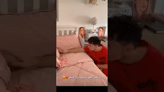 ردة فعل لانا ولين وامهم على رجوع مصطفى من السفر مؤثر بعضي وكلي Shorts 