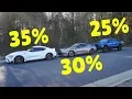 Window Tint Comparison 35 vs 30 vs 25