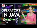 Operators in Java kannada What is Operator Types Examples
