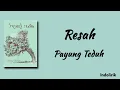 Payung Teduh – Resah | Lirik Lagu