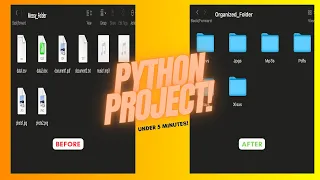 Automate Your File Organization with Python - Clean Your Messy Folders Python Project
