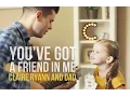 Download Lagu You've Got a Friend in Me (Toy Story Song) - 3-Year-Old Claire Ryann and Dad