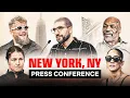 Netflix and P Present Paul vs Tyson Taylor vs Serrano Press Tour - Part I