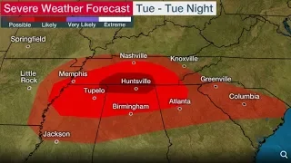 Torcon of 5 for the Tennessee valley
