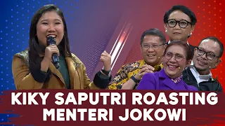 pecah kiky saputri roasting para menteri jokowi semua tak berkutik