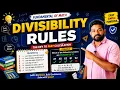Divisibility rules Fundamentals of Math ravirajmaster