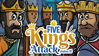 five kings attack animated bible stories my first bible 38