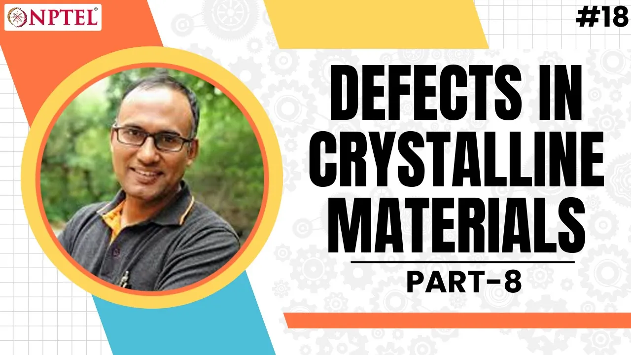 #18 Defects in Crystalline Materials | Slip Systems | Burger's Vector & Dislocation Motion | Part 4