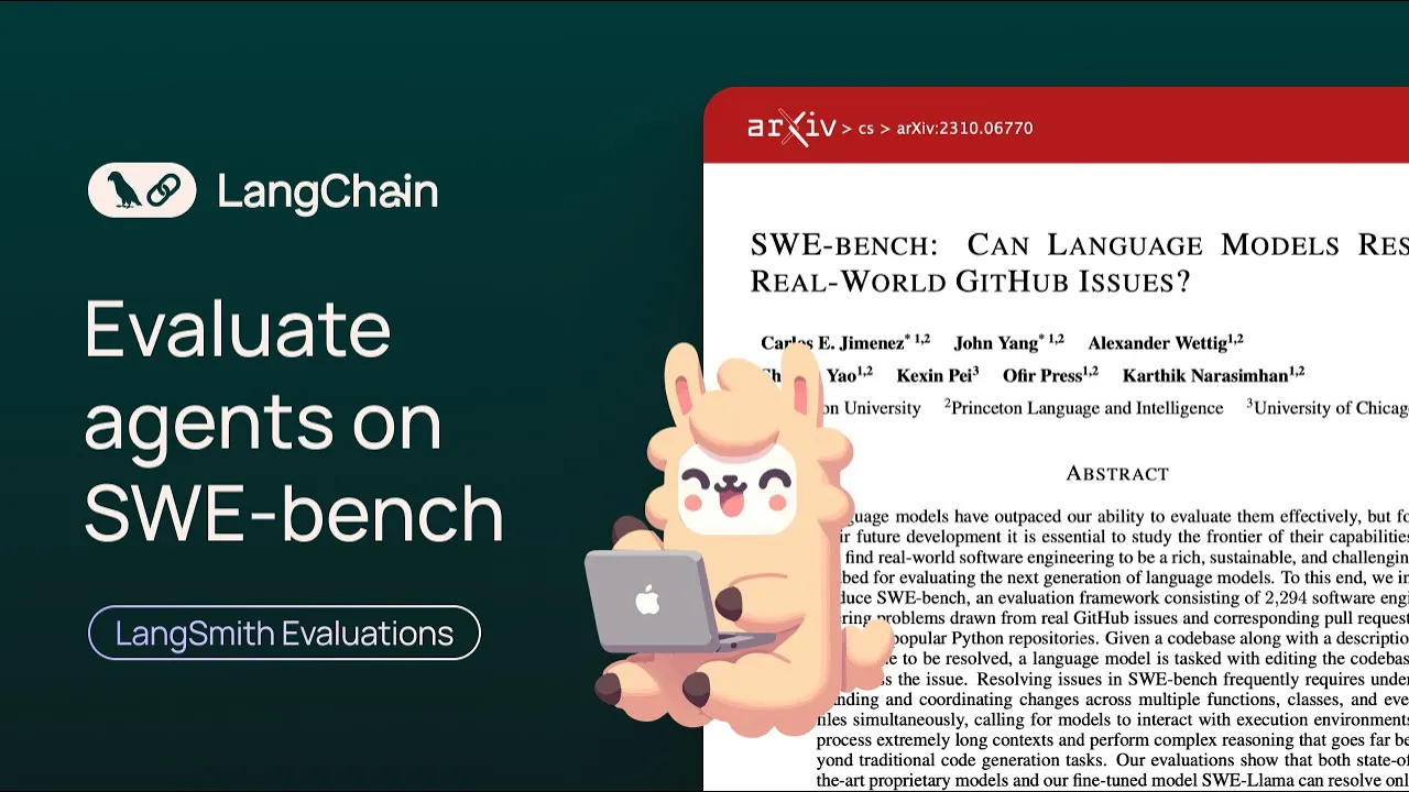 Evaluate agents on SWE-Bench
