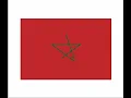 Dessiner le drapeau Marocain avec le module Turtle de Python