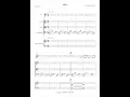 “Halo” versión Ane Brun – sheet music score