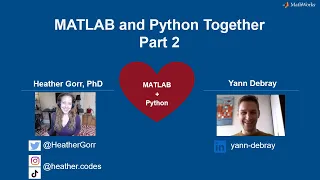 Calling MATLAB from Python MATLAB and Python Together Part 2