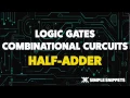 Half Adder Combinational Circuit Boolean Algebra Logic Gates