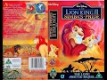 Download Lagu Original VHS Opening and Closing to The Lion King 2 Simba's Pride UK VHS Tape
