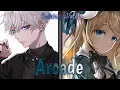 Download Lagu Switching Vocals↬Arcade || Duncan Laurence Ft. FLETCHER - Lyrics ｢Nightcore」