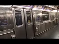 Grand Central bound R62A 1949 42nd Street shuttle train ride