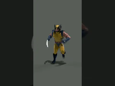 Wolverine yellow costume