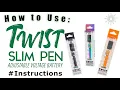 Ooze Slim Pen TWIST Instructions How to Use Battery 101 Product